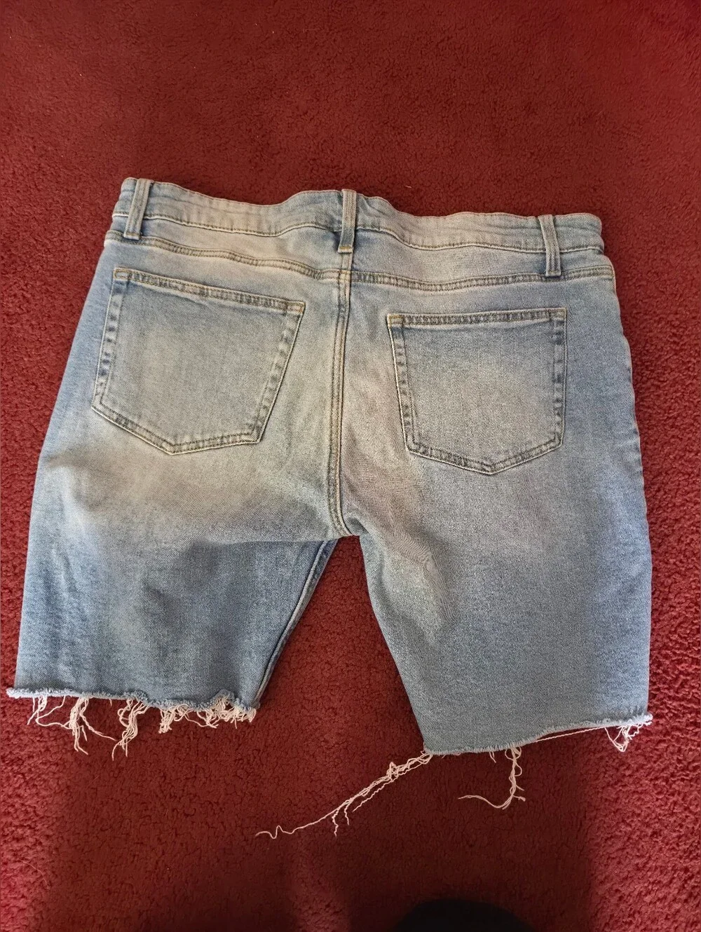 No Boundaries Light Blue Denim Shorts